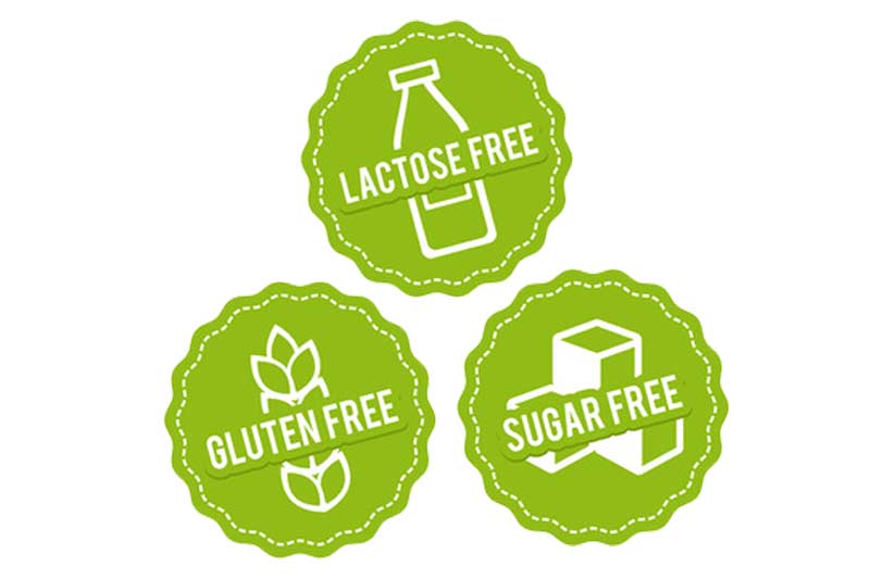 Laktóz- Glutén- és cukormentes